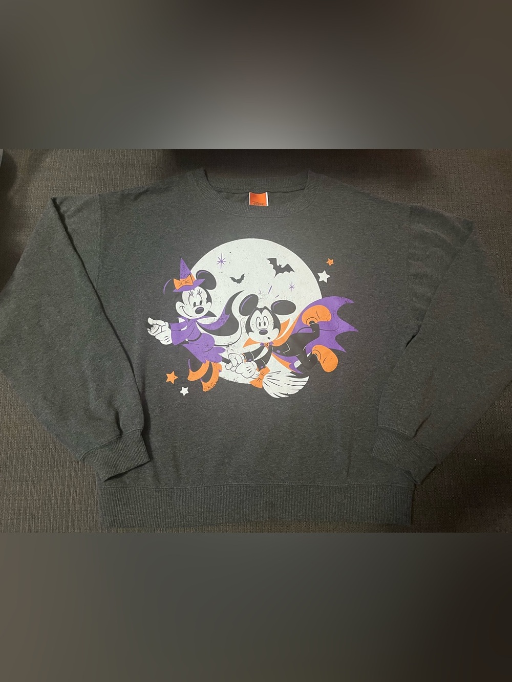 Disney Halloween Mickey & Minnie Graphic Sweatshirt